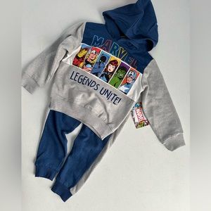 Marvel sweater and pant set. 3T